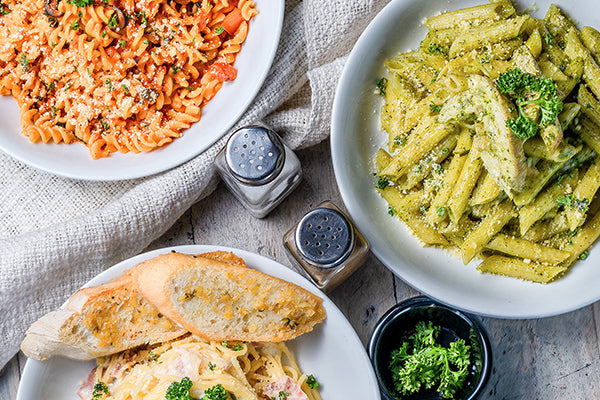 For the Italians, pasta is a vehicle for sauce.