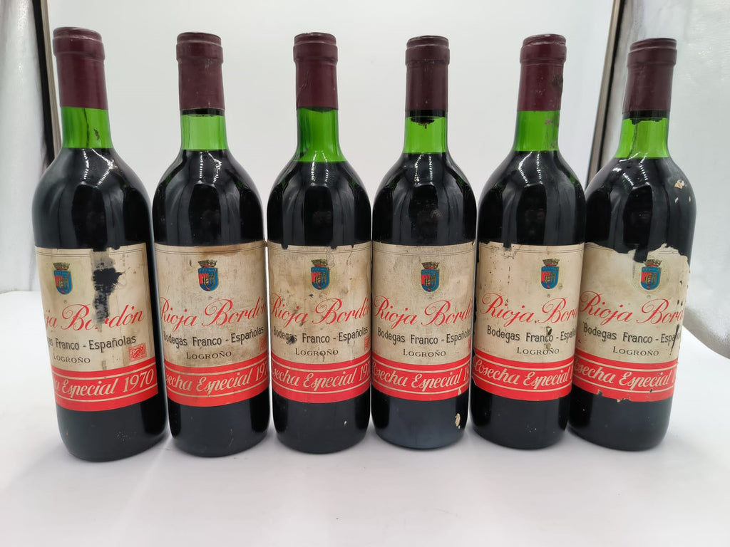 1970 Bodegas Franco-Españolas Rioja Cosecha Especial Bordón