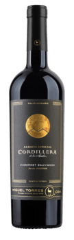 2021 Miguel Torres Cabernet Savignon Reserva Especial Cordillera de los Andes