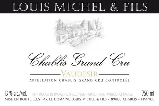 2020 Domaine Louis Michel Chablis Grand Cru Vaudésir Eta 5-2-2025