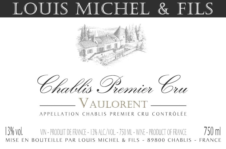 2021 Domaine Louis Michel Chablis 1er Cru Vaulorent