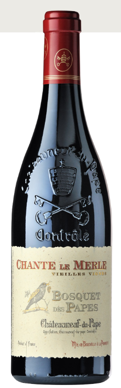 2017 Bosquet des Papes Chateauneuf-du-Pape Chante Le Merle Vieilles Vignes