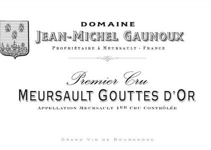 2020 Domaine Jean-Michel Gaunoux Meursault 1er Cru Gouttes d'Or