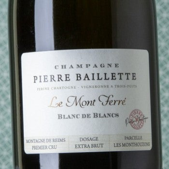 2018 Pierre Baillette Le Mont Ferre Blanc de Blancs Premier Cru Extra Brut