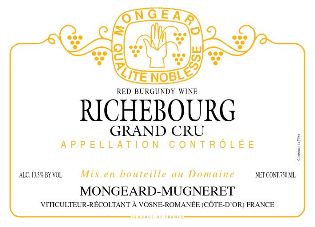 2018 Mongeard Mugneret Richebourg