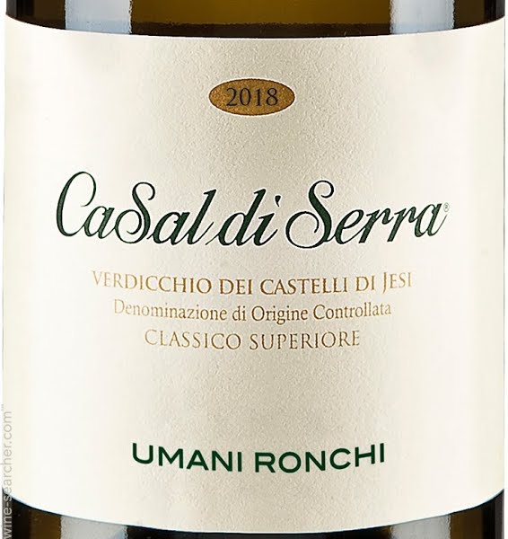 2018 Umani Ronchi Casal di Serra Verdicchio