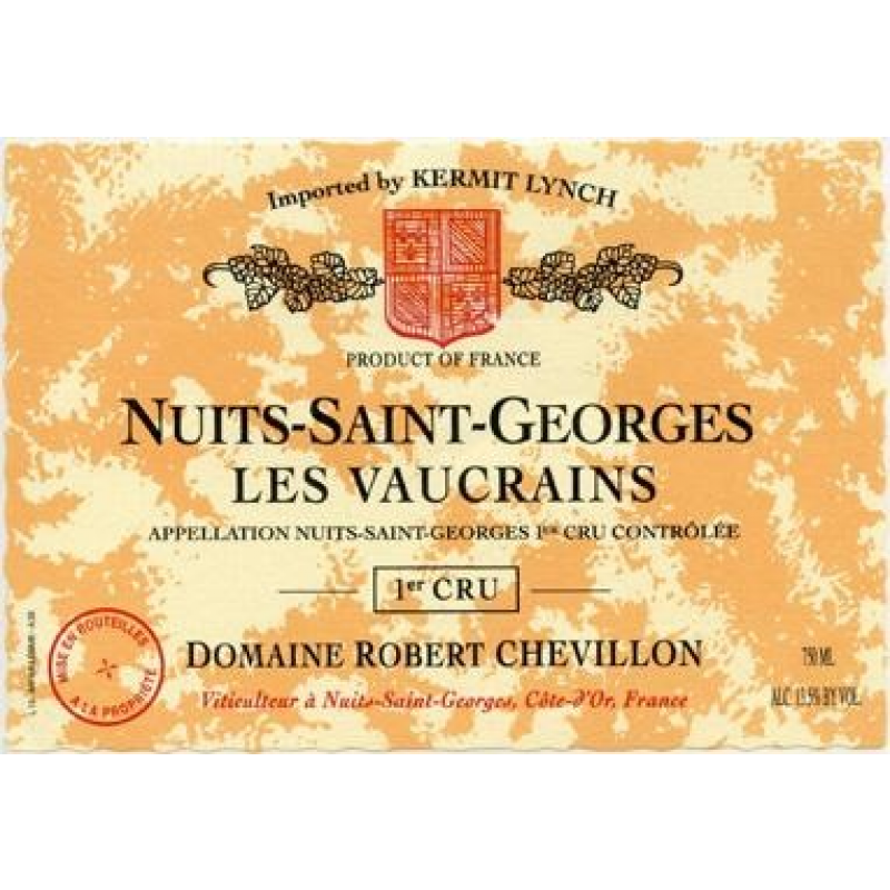 2018 Domaine Robert Chevillon Nuits St. Georges 1er Cru Les Vaucrains