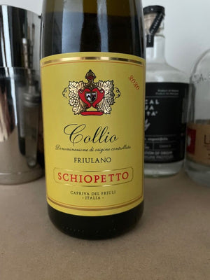 2020 Schiopetto Collio Friulano