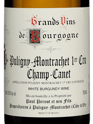 2022 Paul Pernot et ses Fils Puligny-Montrachet 1er Cru Champs Canet