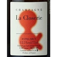 Jérôme Prévost Champagne La Closerie & Extra Brut LC 22