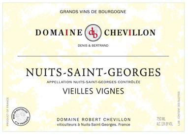 2020 Domaine Robert Chevillon Nuits St. Georges Vieilles Vignes