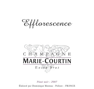 2016 Marie Courtin Champagne Efflorescence Pre-arrival
