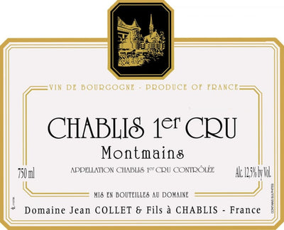 2021 Domaine Jean Collet & Fils Chablis 1er Cru Montmains
