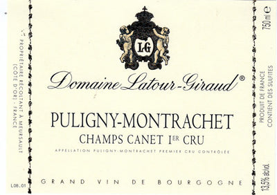 2022 Domaine Latour-Giraud Puligny-Montrachet 1er Cru Champs Canet