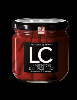 LC Red Sweet Piquillo Peppers de Lodosa DO 9.2oz