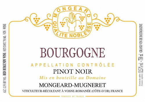 2022 Mongeard-Mugneret Bourgogne