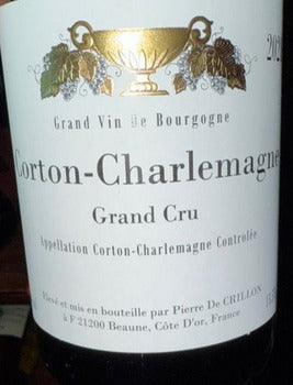 2023 Pierre de Crillon Corton-Charlemagne