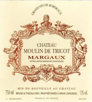 2015 Château Moulin de Tricot Margaux