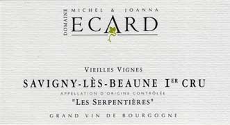 2023 Domaine Michel & Joanna Ecard Savigny-lès-Beaune 1er Cru Les Serpentières