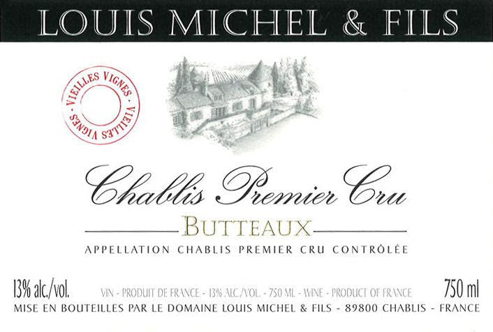 2024 Domaine Louis Michel Chablis 1er Cru Butteaux Vieilles Vignes