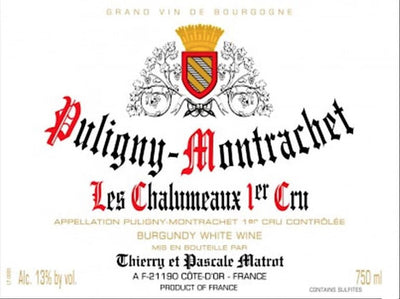 2023 Domaine Matrot Puligny-Montrachet 1er Cru Les Chalumeaux