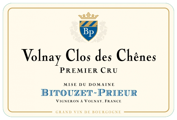 2018 Domaine Bitouzet-Prieur Volnay 1er Cru Clos des Chênes