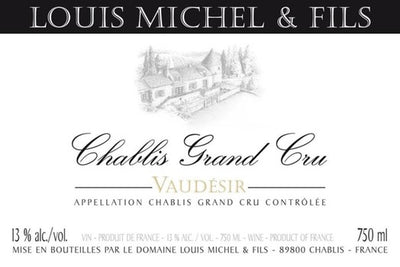 2020 Domaine Louis Michel Chablis Grand Cru Vaudésir Eta 5-2-2025