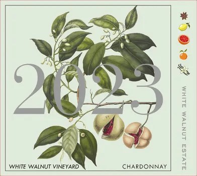 2023 White Walnut Estate Chardonnay White Walnut Estate Eta W/O 11-17-2025