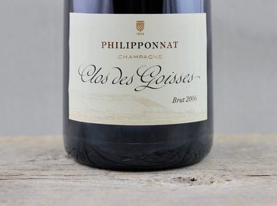2006 Philipponnat Champagne Brut Clos des Goisses