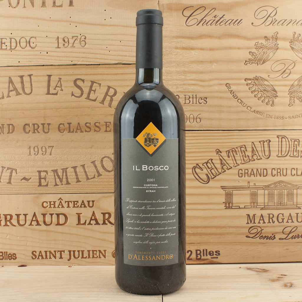 2001 Tenimenti d'Alessandro Syrah Cortona Il Bosco