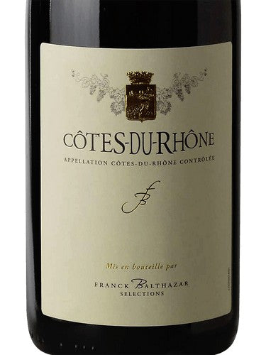 2017 Frank Balthazar Cotes du Rhone