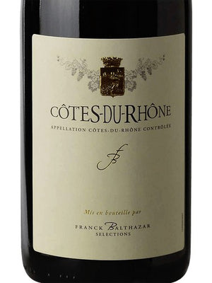 2017 Frank Balthazar Cotes du Rhone