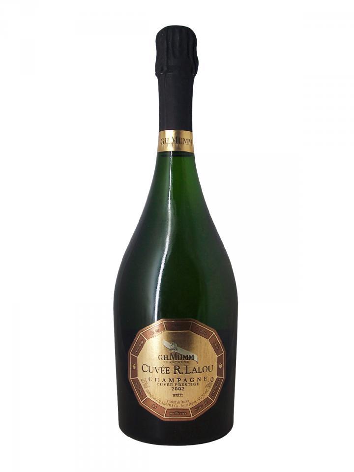 2002 GH Mumm & Cie Champagne Rene Lalou