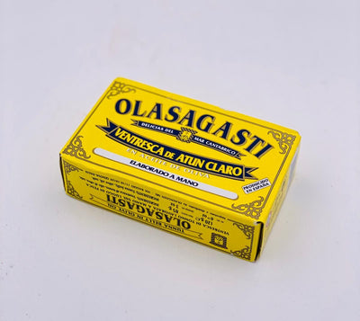 Olasagasti Ventresca de Atun Claro (Yellowfin Tuna Belly in Olive Oil) 120g
