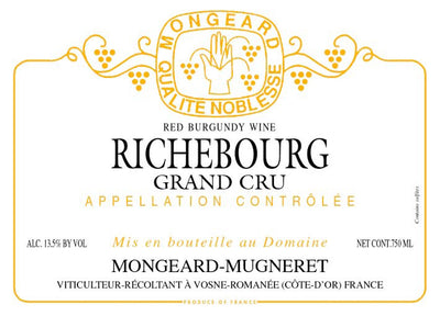 2018 Mongeard Mugneret Richebourg