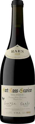 2019 Raen Winery Pinot Noir Fort Ross Seaview Sea Field Vineyard