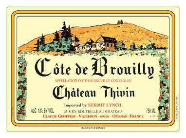2019 Chateau Thivin Cote de Brouilly