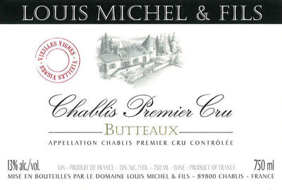 2020 Domaine Louis Michel Chablis 1er Cru Butteaux Vieilles Vignes